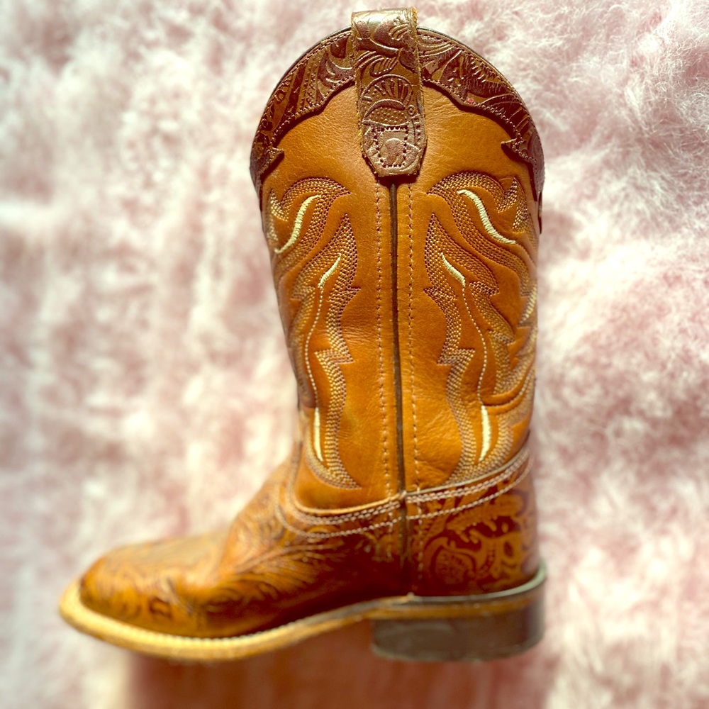 Girl/Boy Leather Boots